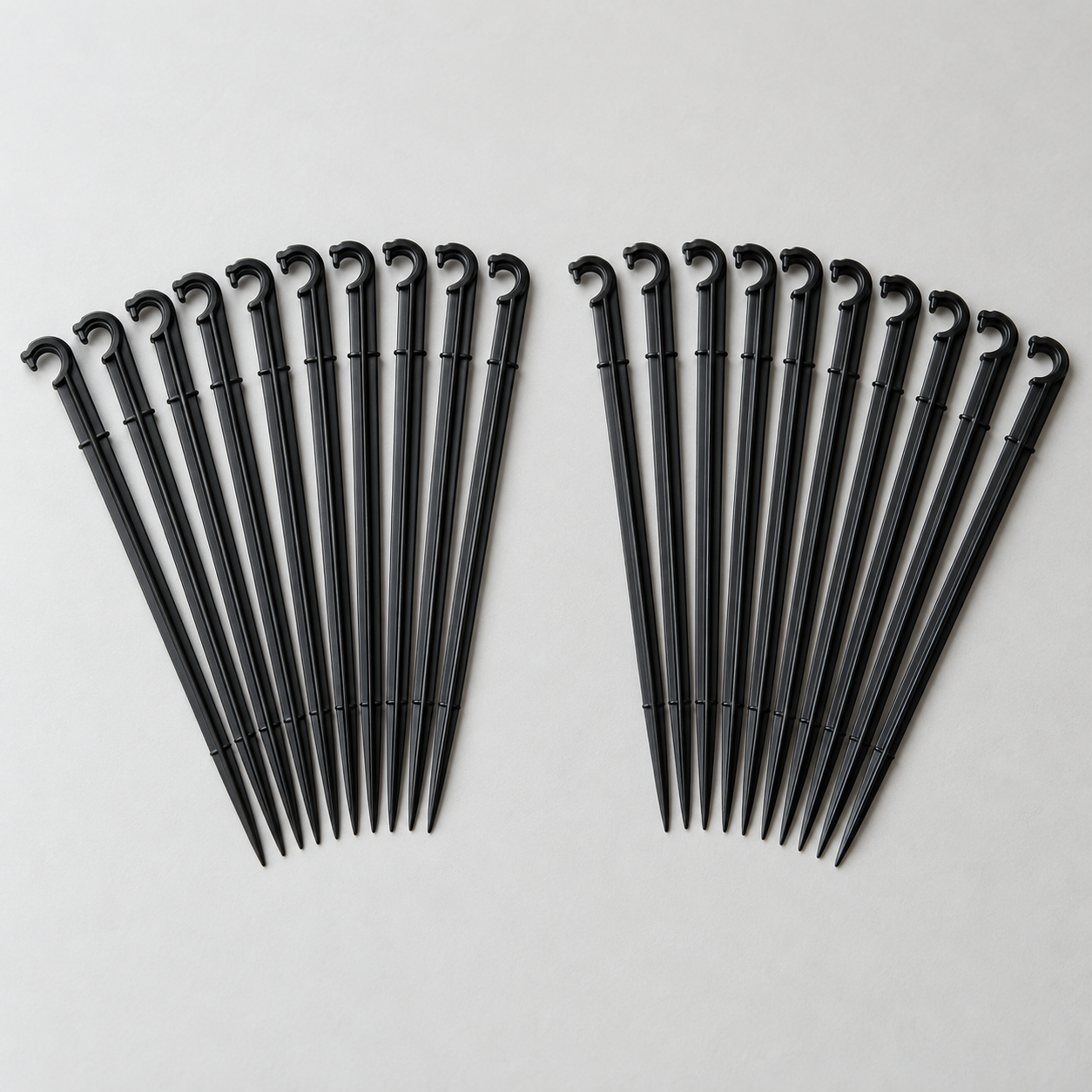 Tube support stakes