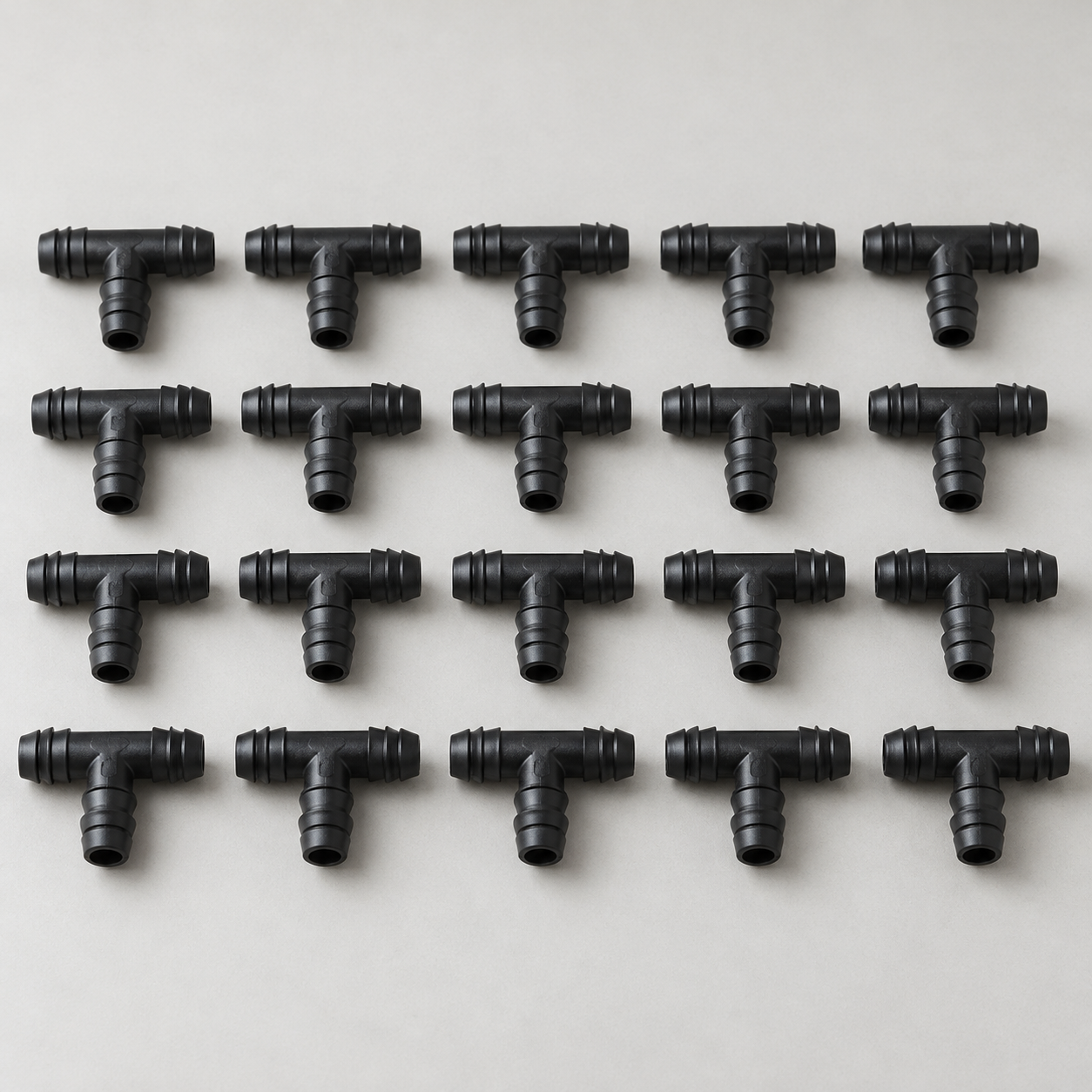Micro tube tee fittings